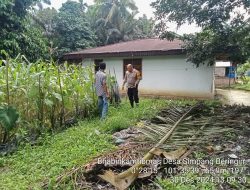 Giat Bhabinkamtibmas Sambang Kebun Pekarangan Warga Bergizi Mandiri