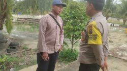 Giat Aiptu Bhabinkamtibmas Kelurahan Sekijang Kecamatan Bandar Sei Kijang Dalam Beri Himbauan pada Warga