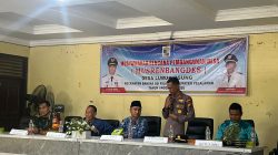 Kapolsek Bandar Sei Kijang  Hadiri Musyawarah Rencana Pembangunan (MUSRENBANG) Desa Lubuk Ogong Kec. Bandar Sei Kijang TA. 2026