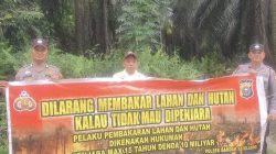 Patroli Karhutla dan penyebaran maklumat Kapolda Riau tentang KARHUTLA