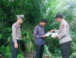Giat Patroli Karhutla dan penyebaran maklumat Kapolda Riau tentang KARHUTLA