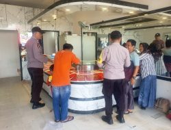 Personil Polsek Bandar Seikijang laksanakan Kegiatan Rutin Yang Ditingkatkan (KRYD) Polsek Bandar Sei Kijang