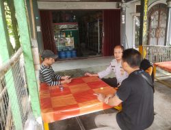 Bhabinkamtibmas Polsek Bandar Sei Kijang ,  Kelurahan Sekijang, Kecamatan. Bandar Seikijang Laksanakan kegiatan DDS atau sambang warga