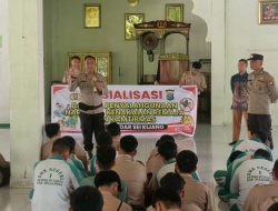 SOSIALISASI BAHAYA PENYALAHGUNAAN NARKOBA,  KENAKALAN REMAJA, KESELAMATAN DALAM BERLALU LINTAS DAN KAMTIBMAS DI SMKN 1 BANDAR SEI KIJANG