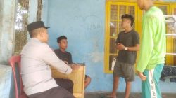 Bhabinkamtibmas Polsek Bandar Sei Kijang kegiatan sambang Pemuda di Sekijang
